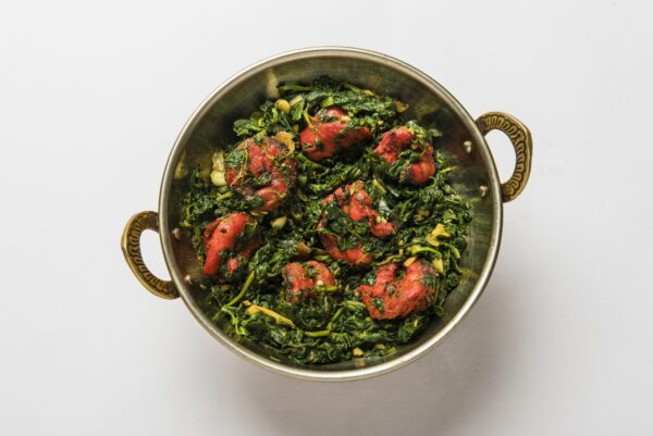 Palak Prawns (Mild/Medium)